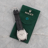 Rolex Air-King 34 Argento 5500 Silver Lining 